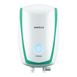 Havells Instanio 10 Litre Storage Water Heater with Flexi Pipe and Free installation (White Blue)