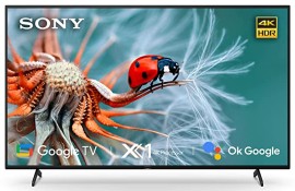 Sony Bravia 139 cm (55 inches) 4K Ultra HD Smart LED Google TV KD-55X74K (Black)
